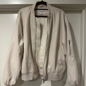 NA-KD pu bomber jacket